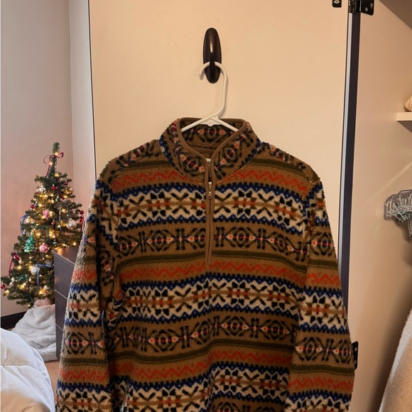 Old Navy Other - Old Navy Zip Up Sweater in Brown and Orange